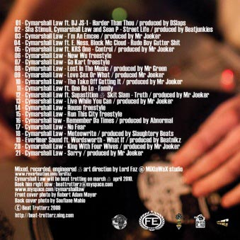 beat brotterz mixtape vol.2 starring cymarshall law back