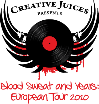 blood sweat and years european tour 2010