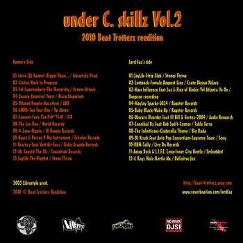 under c skillz volume 2 back cover