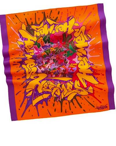 carre hermes kongo orange