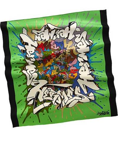 carre hermes kongo vert