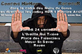 RacecaR x Lord Faz concert L Oreille qui Traîne, Rouen, Nuit du Gonzo RacecaR is Days feat. Lord Faz - The Drift (live show @L'Oreille Qui Traîne, Rouen, Nuits du Gonzo)