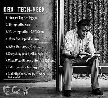 OBX and DJ TechNeek - Middle Class Dreams/Blue Collar Schemes back cover obx and dj techneek middle class dreams blue collar schemes back cover