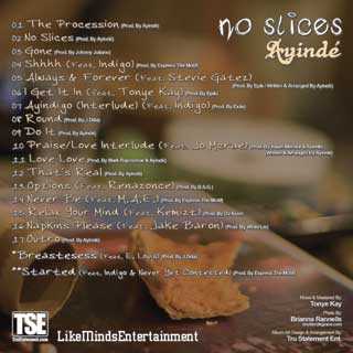 Ayindé - No Slices back cover