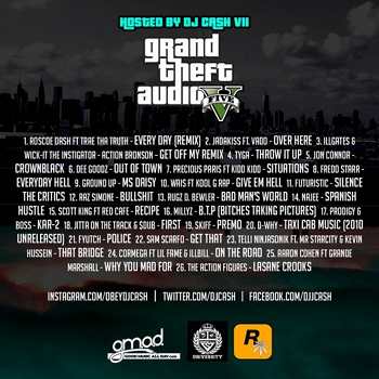 Rockstar Games, DJ Cash VII, DJ Whoo Kid - Grand Theft Audio V mixtape