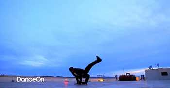 Lil Buck and Victor Kim Freestyle on a Helipad to Blast Off by Sonnymoon