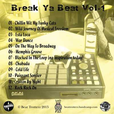 Lord Faz - Break Ya Beat Volume #01 back cover