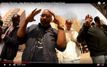 Oowop The Don feat. Large Professor Royal Flush - Day Wonin video