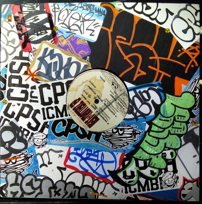 Second Beat Trotterz vinyl cover customized by CPSH