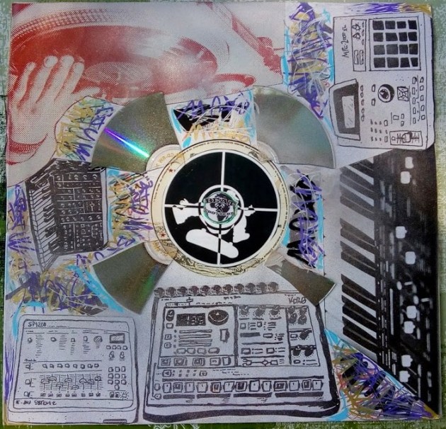 Beat Trotterz vinyl cover n°3 customized by Lord Faz