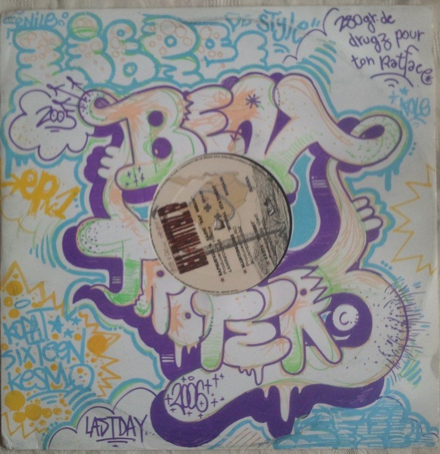 Beat Trotterz vinyl cover customized by Sook