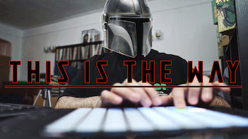 The Audible Doctor - Beat Out Of The Mandalorian Theme Song | Live Beats Ep. 3
