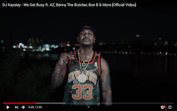 DJ Kayslay feat. AZ, Benny, Bun B, Trae Tha Truth Zone - We Get Busy video