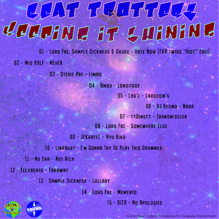 Beat Trotterz - Keeping It Shining (back cover) Beat Trotterz - Keeping It Shining (back cover)