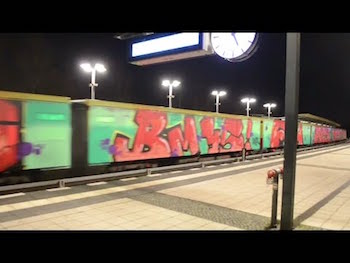 Wholetrain Compilation Episode 02 - Graffiti Bombing on Trains