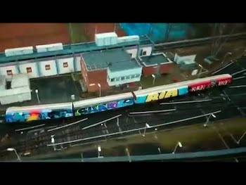 Wholetrain Compilation Episode 06 - Graffiti Bombing on Trains