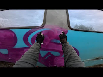 Graffiti Train Mission Europe Trip 8