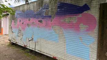 Graffiti - 3 Color Gradient RESK12 on Big Container