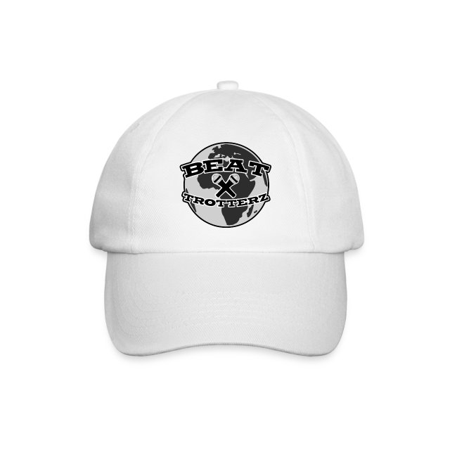 Classic Organic Cotton Cap Anthem Logo, white, front