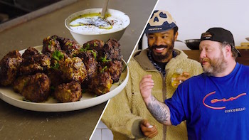 COOKING UP LATIN-ITALIAN FUSION MEATBALLS WITH SALEHE BEMBURY, THE IN STUDIO SHOW