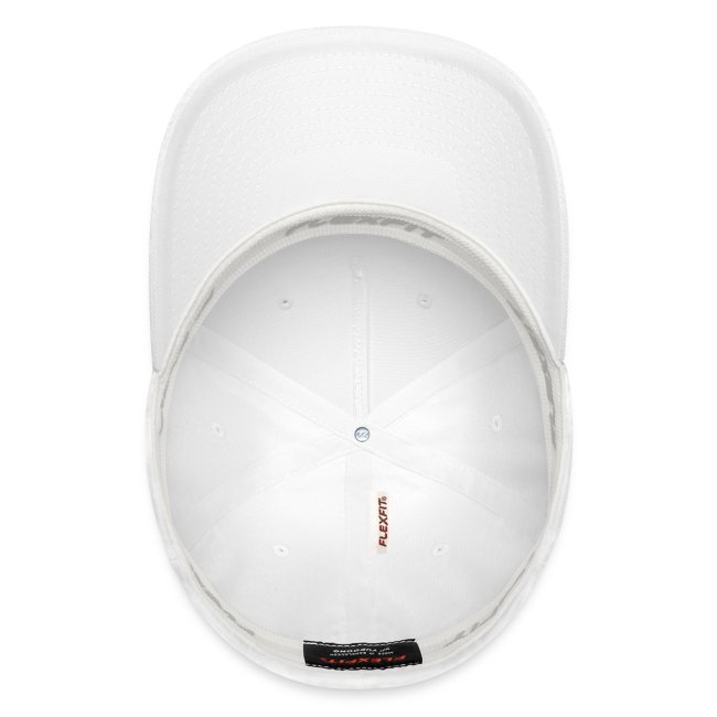 Flexfit Hat Anthem Logo, white, bottom
