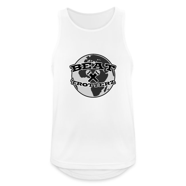 Men s Breathable Tank Top Anthem Logo, white, front