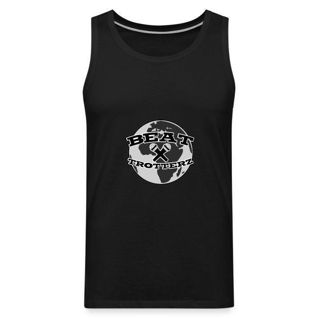 Men s Premium Tank Top Anthem Logo, black, front