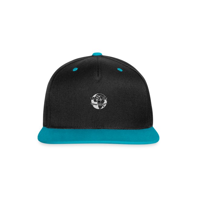 Snapback Hat Anthem Logo, black / light blue