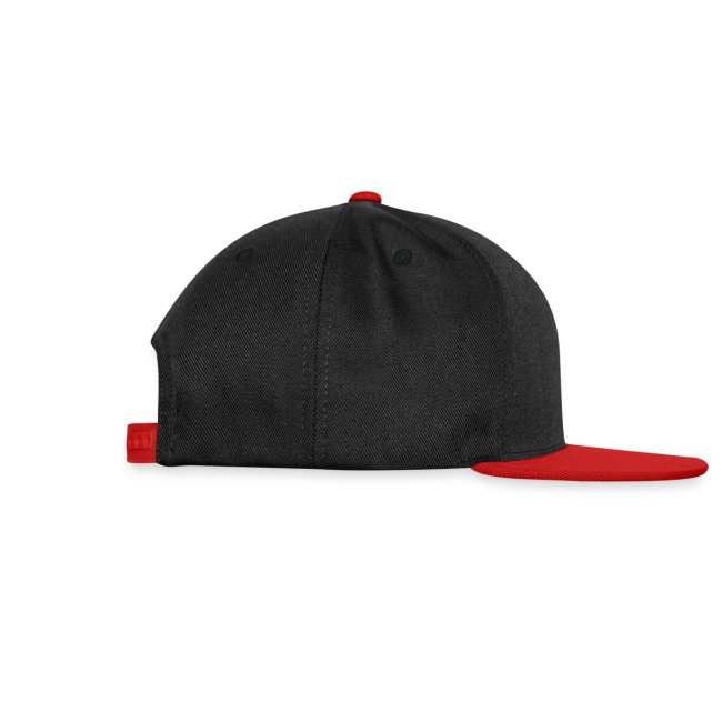 Snapback Hat Anthem Logo, black / red, right side