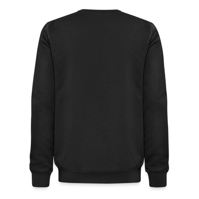 Beat Trotterz Apparel: Crewneck Sweathshirt Anthem Logo, black, back