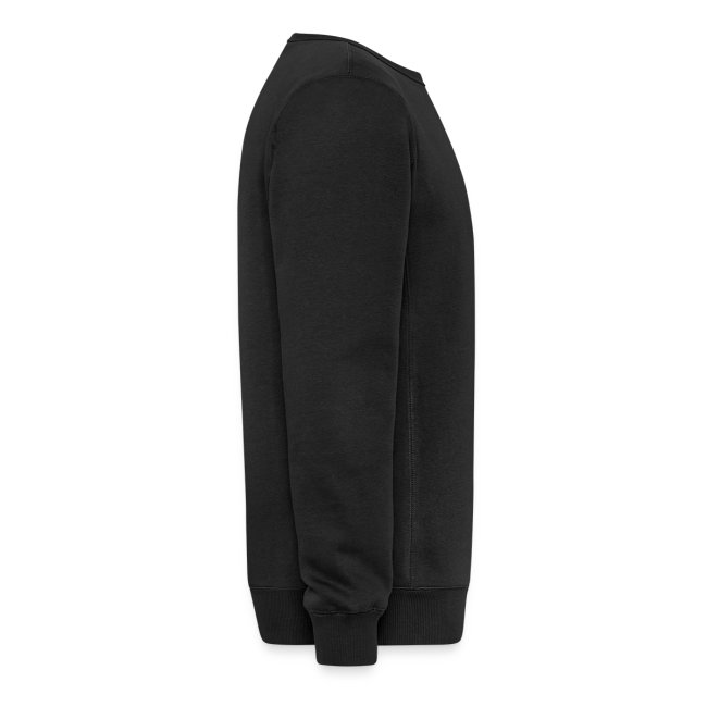 Crewneck Sweathshirt Anthem Logo, black, side