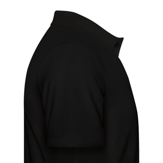 Beat Trotterz Apparel: Men Polo Anthem Logo, black, side