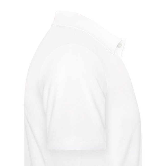 Beat Trotterz Apparel: Men Polo Anthem Logo, white, side