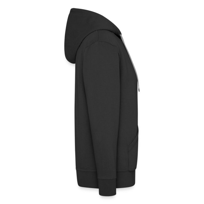 Beat Trotterz Apparel: Premium Hooded Zip Anthem Logo, black, side