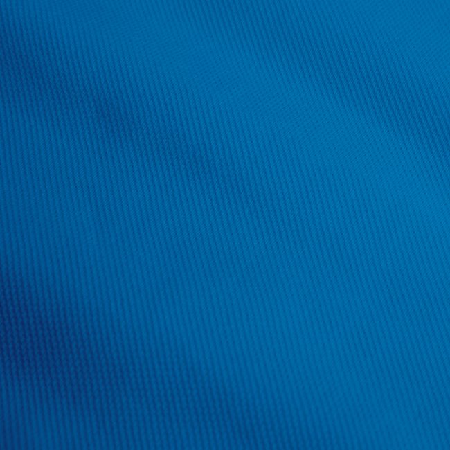 Beat Trotterz Apparel: Unisex Organic Prepster Polo Anthem Logo, royal blue, details