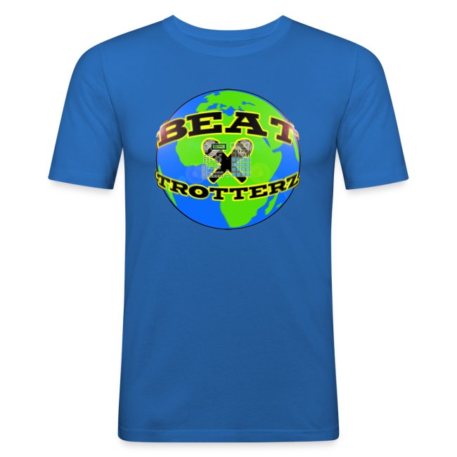 Beat Trotterz Appparel: Tight Tee Beat Trotterz Eco Anthem Logo, royal blue, front