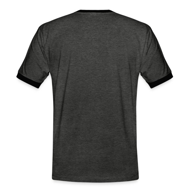 Beat Trotterz Apparel: Two Colors T-shirt Anthem Logo, anthracite / black, back