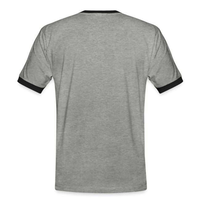 Beat Trotterz Apparel: Two Colors T-shirt Anthem Logo, heather grey / black, back