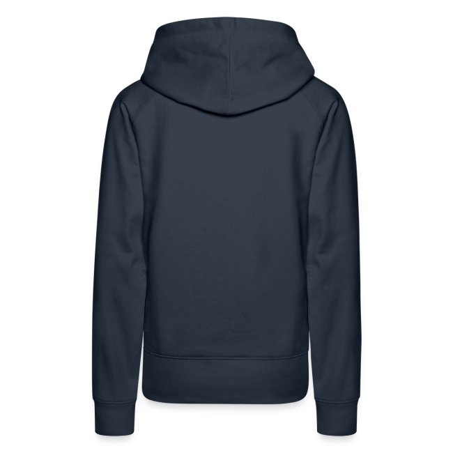 Beat Trotterz Appare: Premium Hooded Women Beat Trotterz EcoLogo navy, back