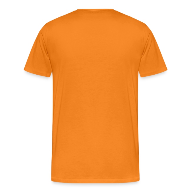 Beat Trotterz Apparel: Premium OG Beat Trotterz Anthem Logo, orange, back