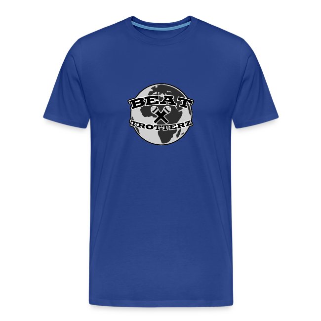 Beat Trotterz Apparel: Premium OG Beat Trotterz Anthem Logo, royal blue, front
