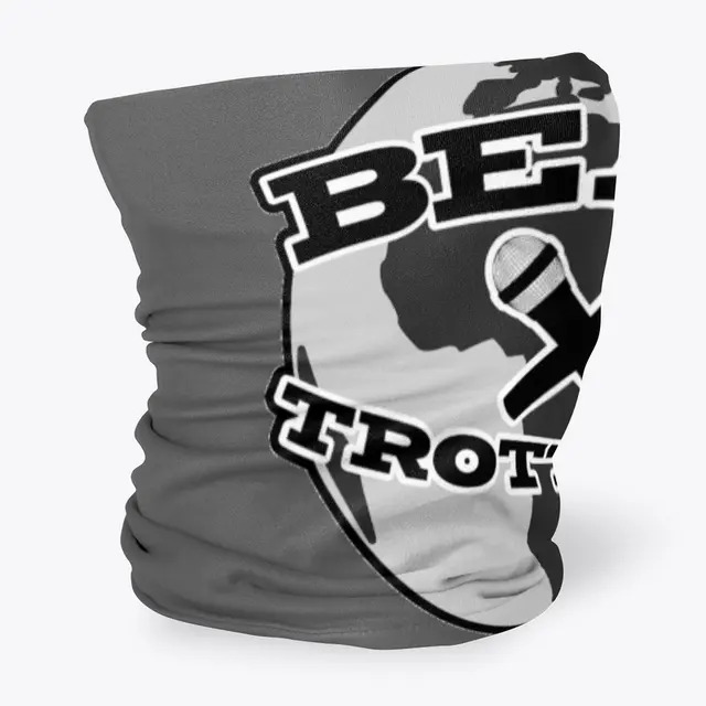 Neck Gaiter OG Beat Trotterz logo, side