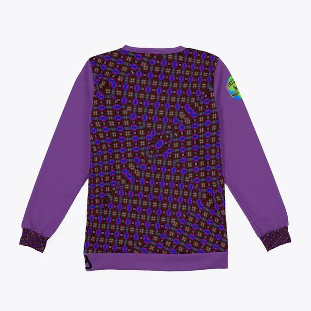 Unisex Keeping It Shining Tag Crewneck, back