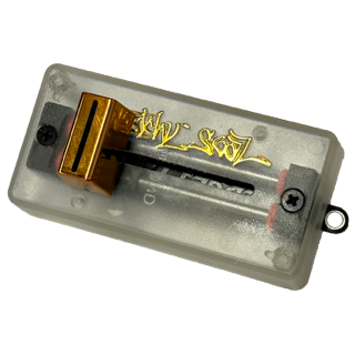 Fidget Faders ltd edition Practice Faders, Jesse Dean Designs clear