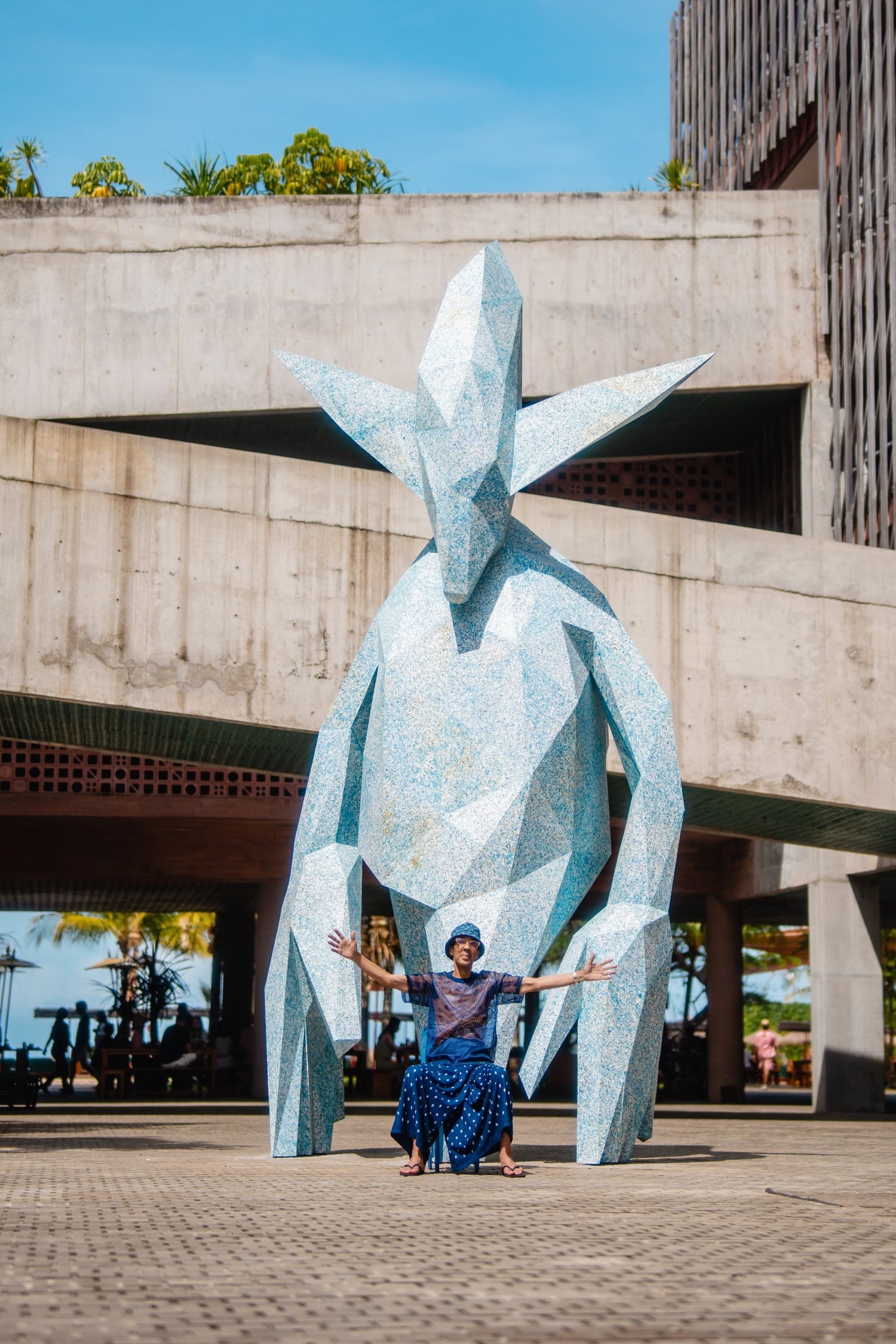 Futura 2000 under the Pointman River Warrior in Bali Futura 2000 under the Pointman River Warrior in Bali