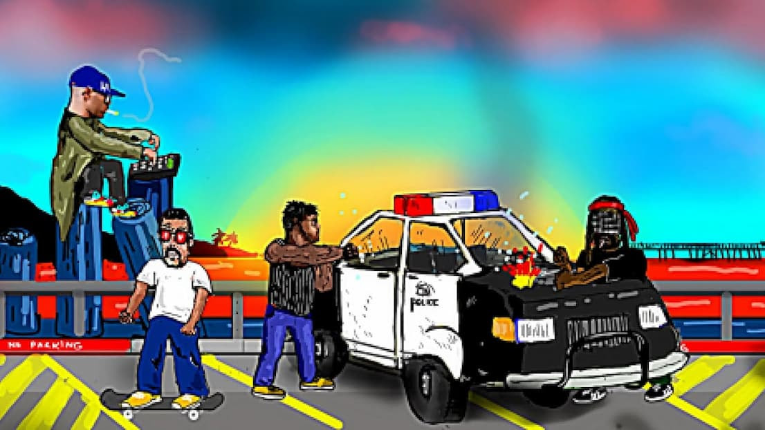 Armand Hammer & The Alchemist feat. Earl Sweatshirt - California Games video Armand Hammer & The Alchemist feat. Earl Sweatshirt - California Games video