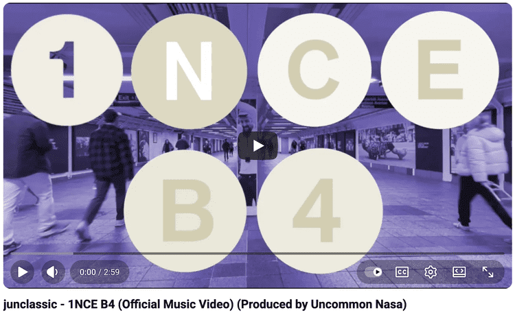 junclassic - 1NCE B4 video