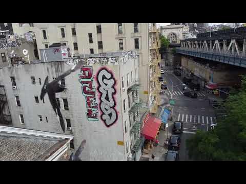 NYC GRAFFITI - JUNE 2024 - DRONE