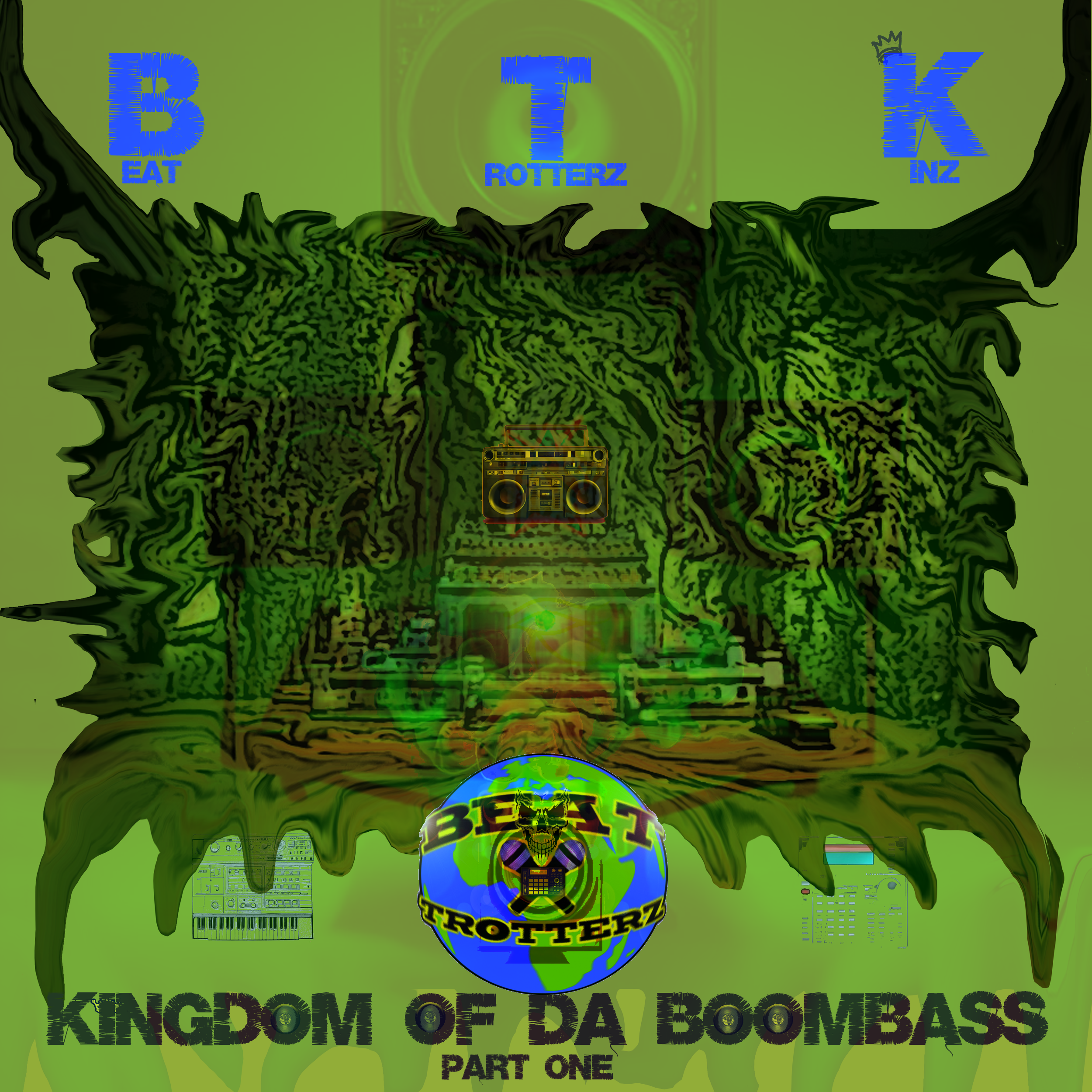 Beat Trotterz - Kingdom Of The BoomBass (part one) front cover