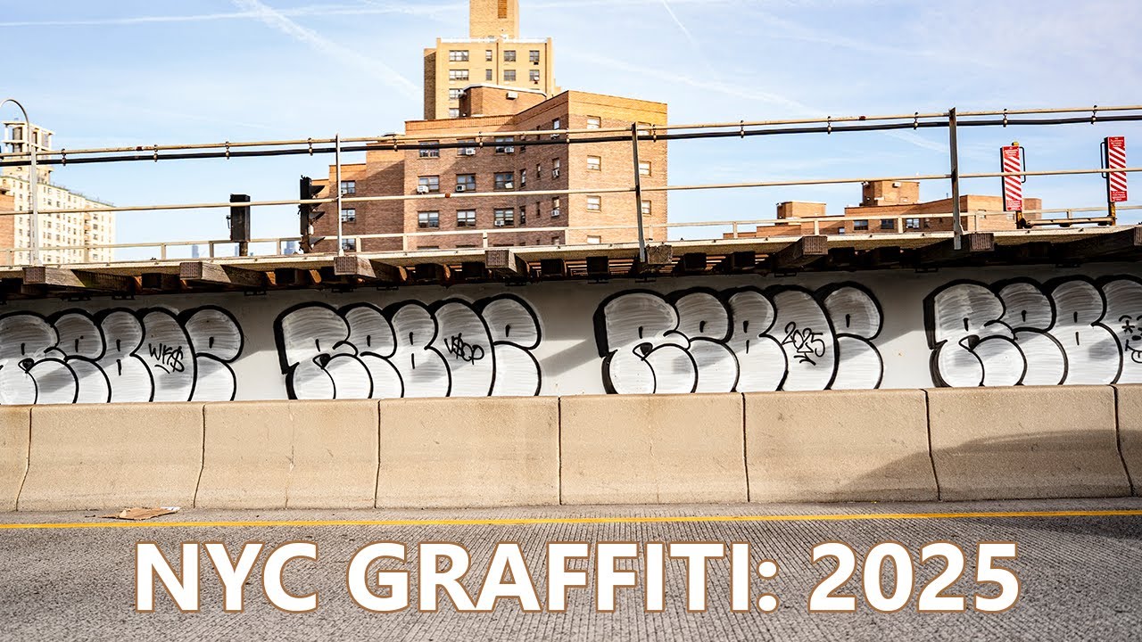 documenting graffiti in brooklyn & manhattan - lofi/chill mix